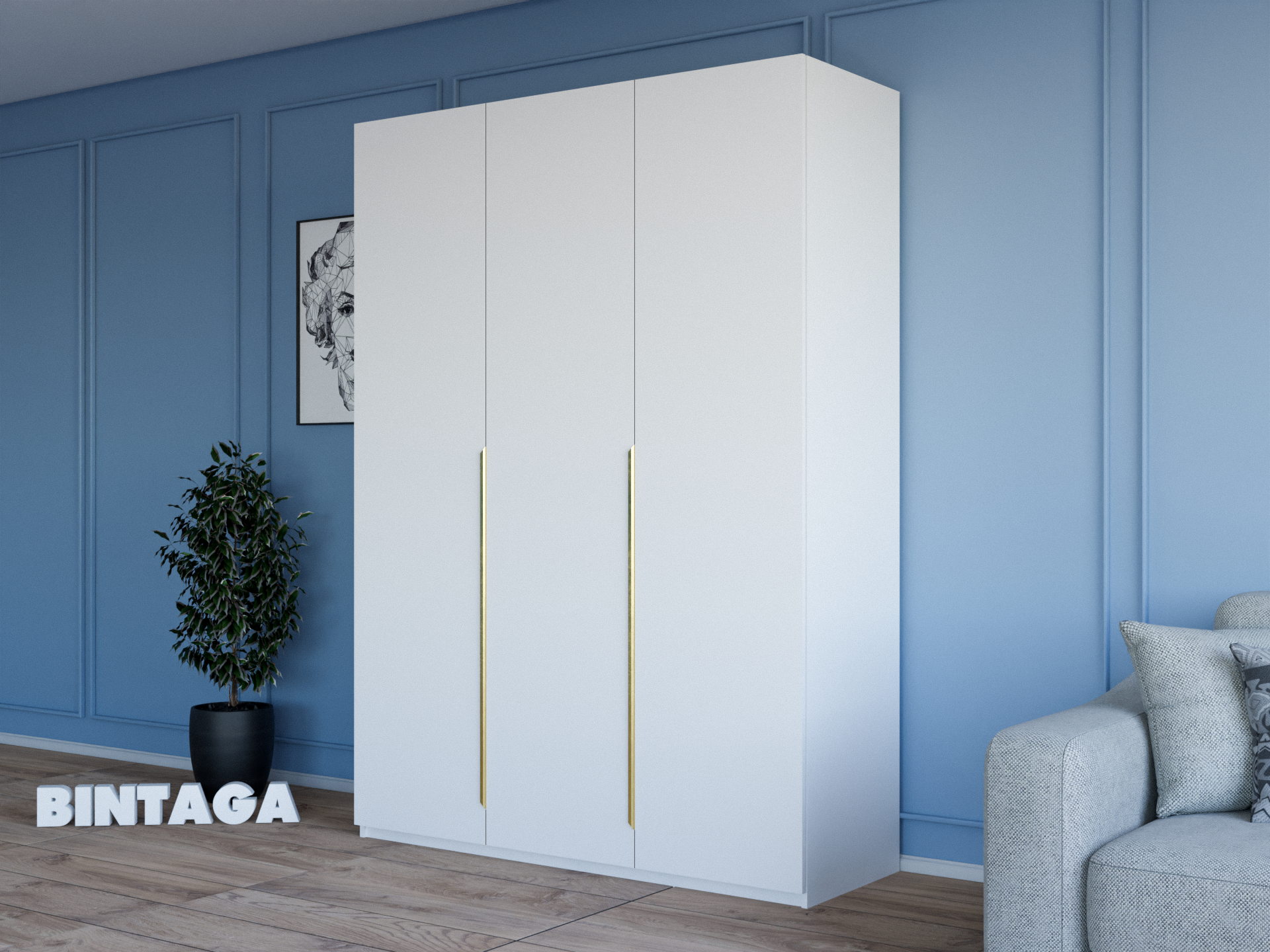 Пакс Альхейм 3 white ИКЕА (IKEA) изображение товара