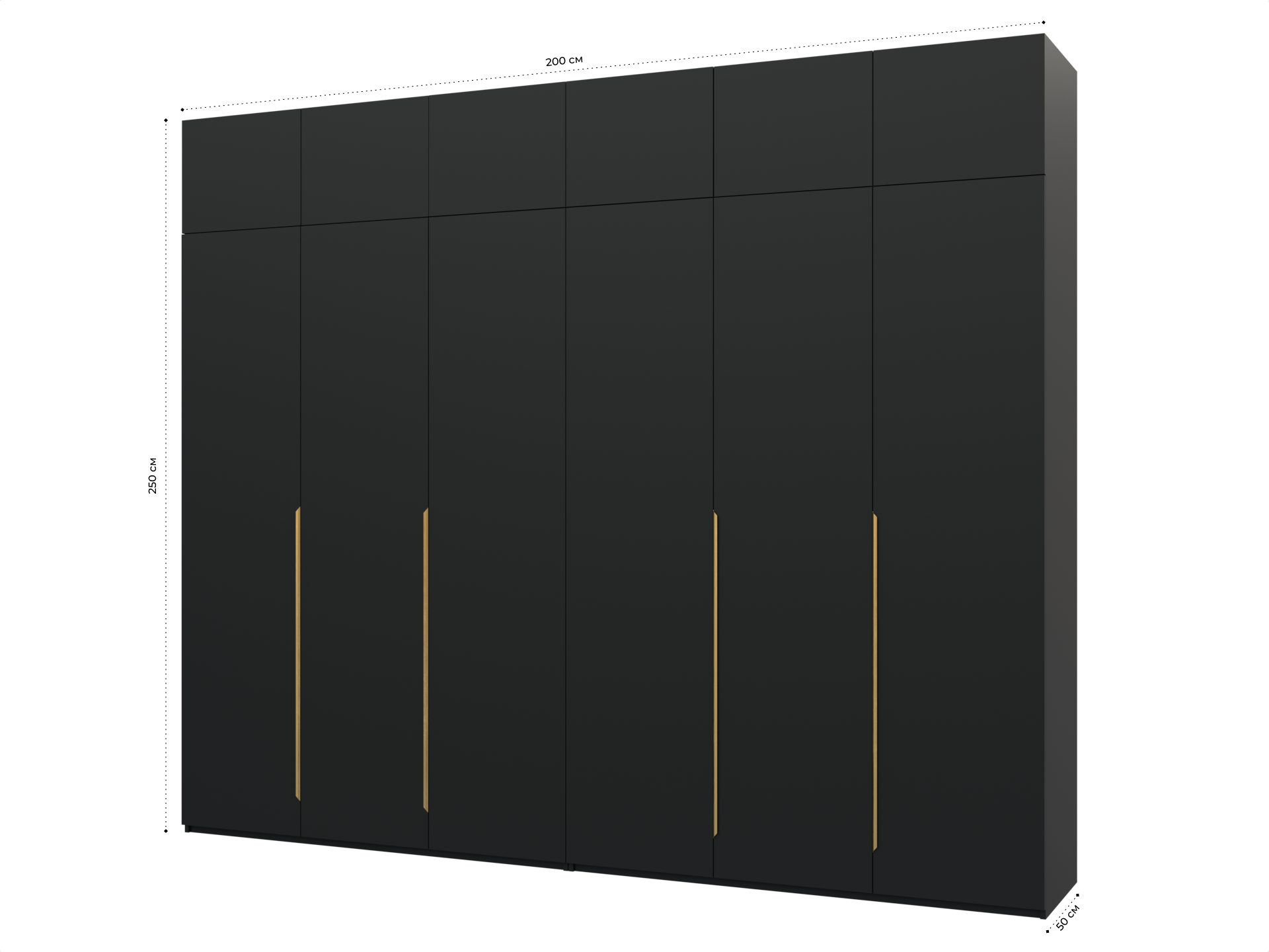 Пакс Альхейм 26 black (gold) ИКЕА (IKEA) изображение товара