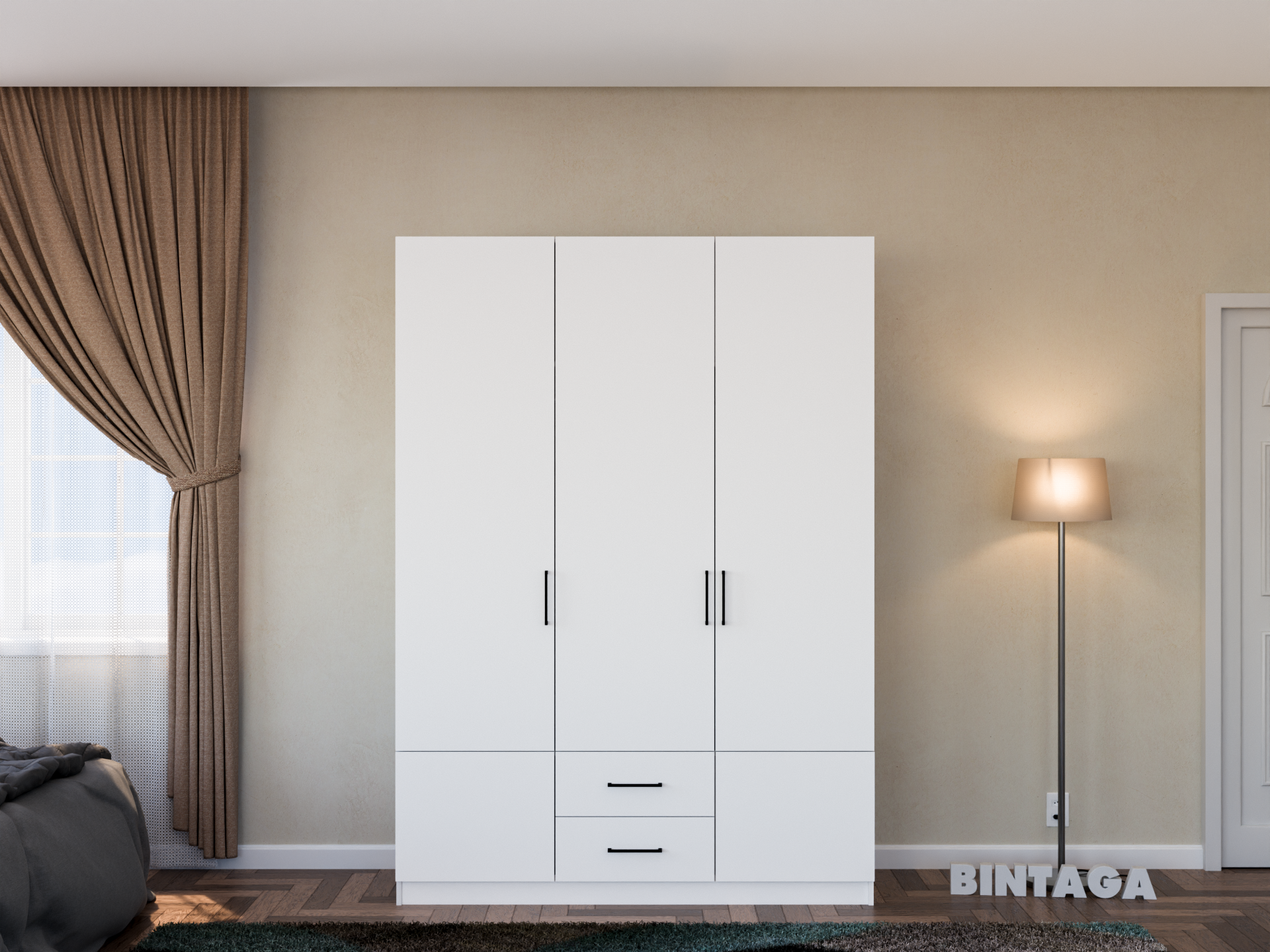 Пакс Рейнсвол 3 white ИКЕА (IKEA) изображение товара