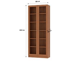 Изображение товара Билли 336 walnut guarneri ИКЕА (IKEA) на сайте bintaga.ru