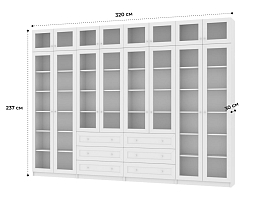 Изображение товара Билли 372 white ИКЕА (IKEA) на сайте bintaga.ru