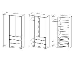 Изображение товара Мальм 314 brown ИКЕА (IKEA) на сайте bintaga.ru