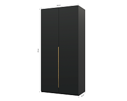 Изображение товара Пакс Альхейм 12 black (gold) ИКЕА (IKEA) на сайте bintaga.ru